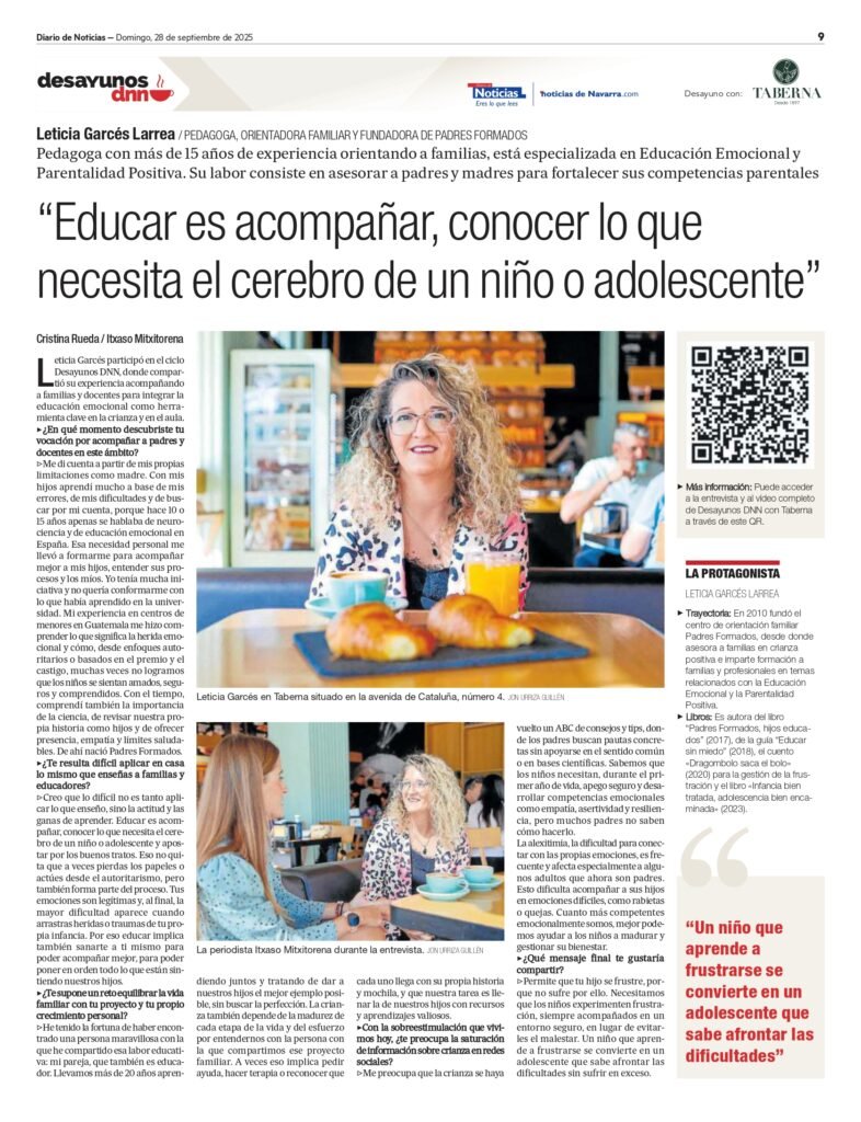 Padresformados.es archivo: LETICIA GARCES