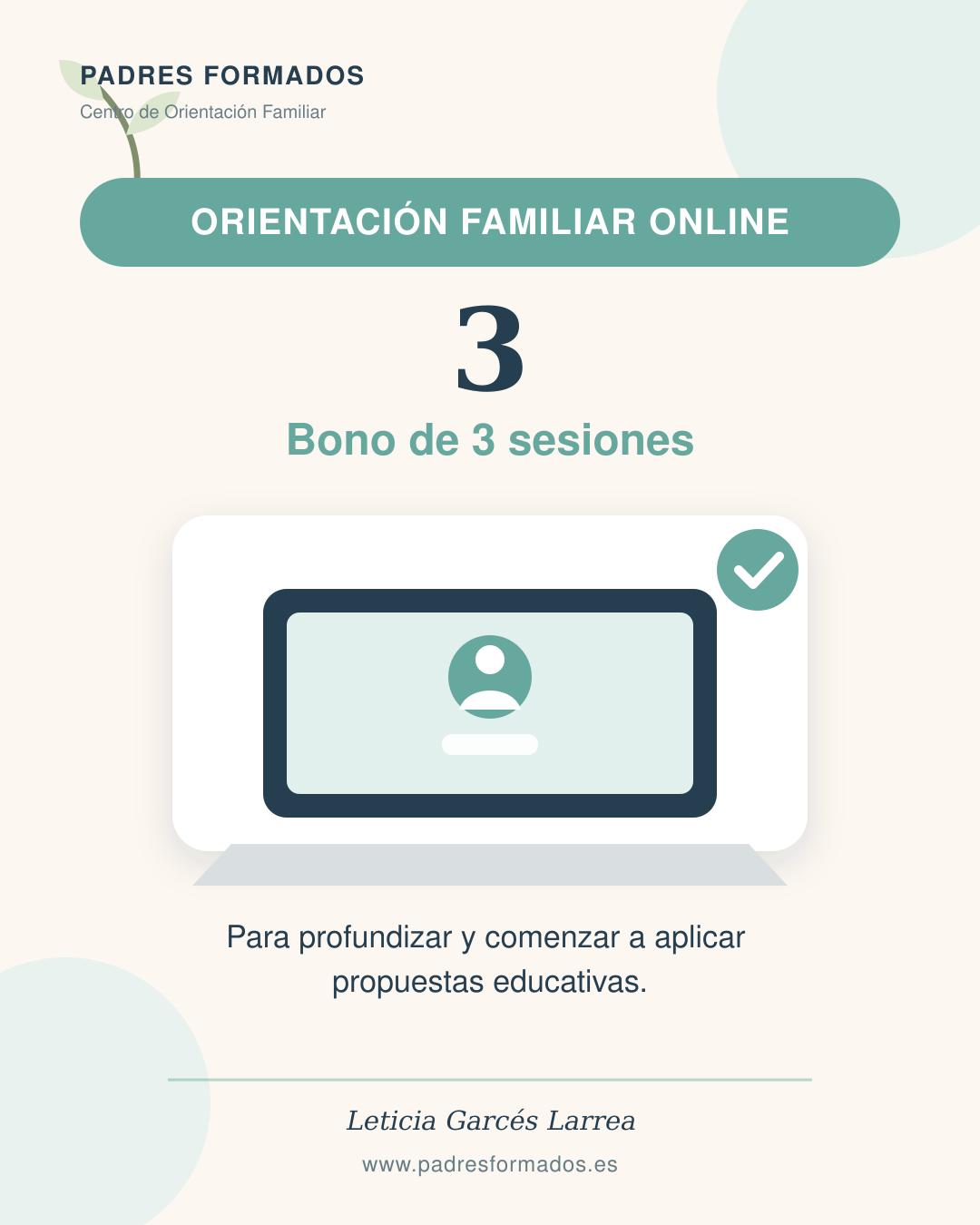 Padres Formados 11 Padresformados.es archivo: orientacion online 03 sesiones
