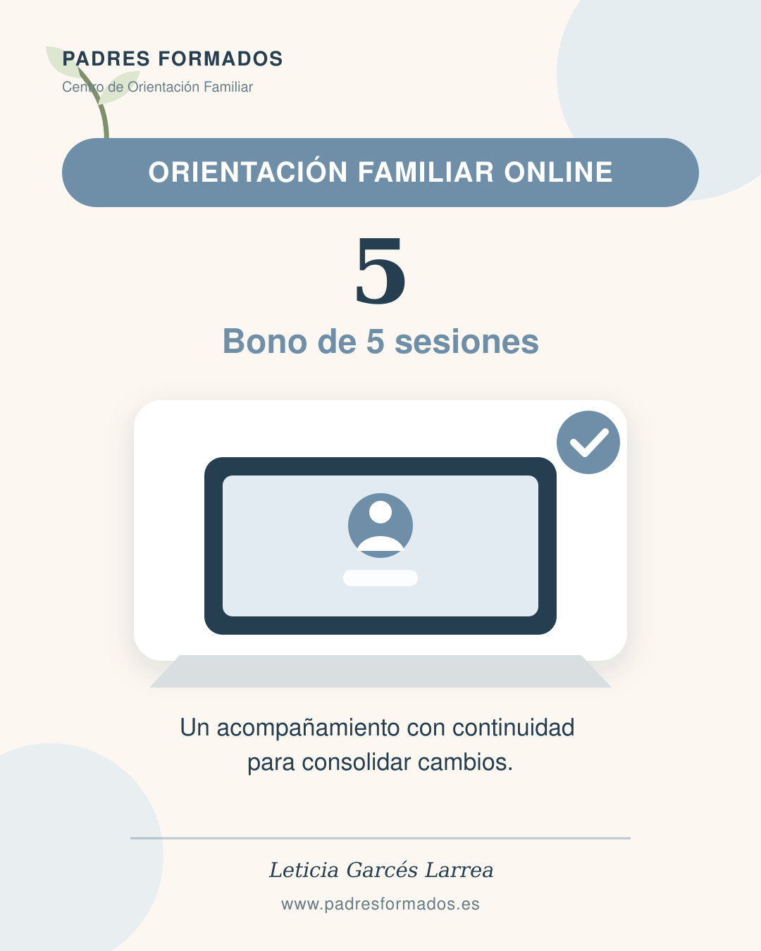 Padres Formados 12 Padresformados.es archivo: orientacion online 05 sesiones