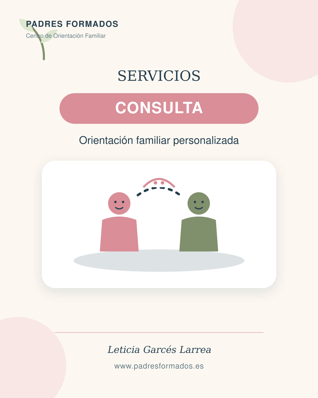 Padresformados.es archivo: servicio consulta